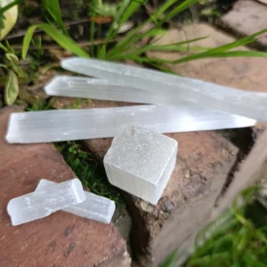 Piedra Natural Selenita Varitas