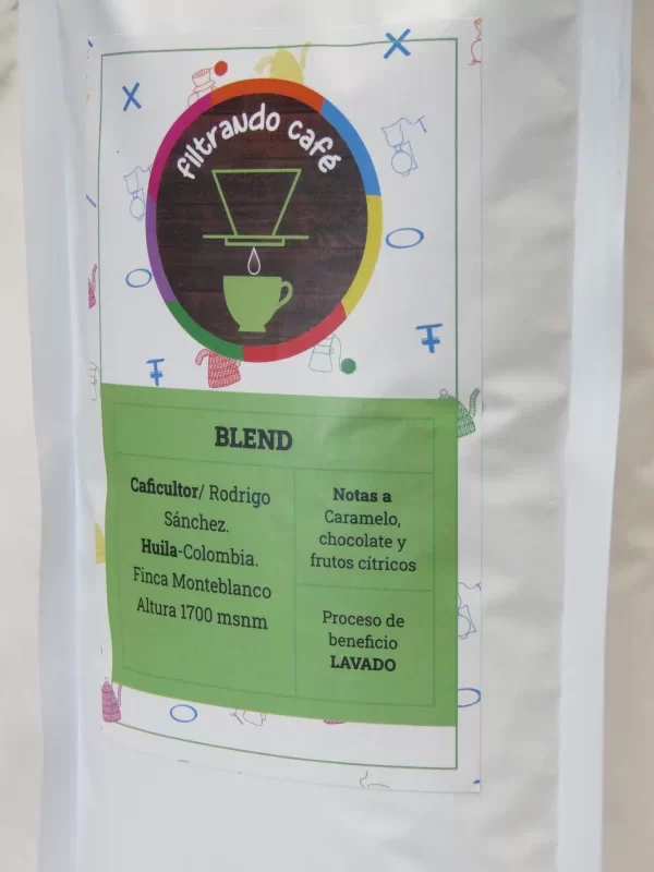 Café Especial del Huila Blend Variedad Caturra - Imagen 2