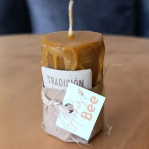 Velón de Cera de Abeja 100% ecológica Tradición