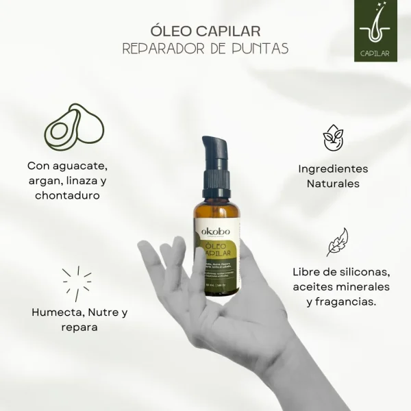 Oleo Capilar Reparador de puntas - Imagen 3