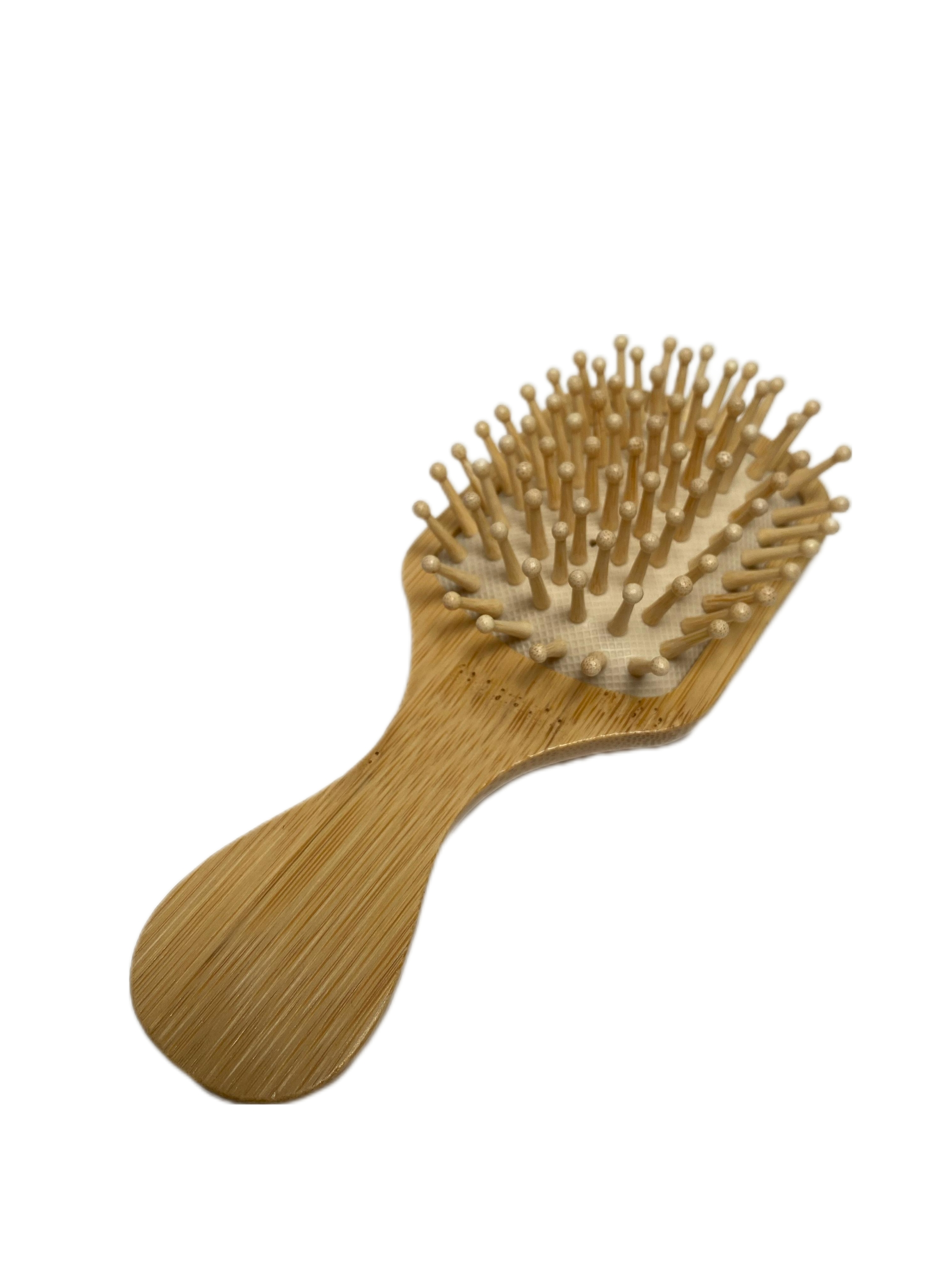 Cepillo Pequeño de Bambú para el Cabello