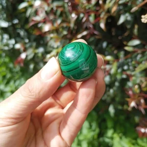 Malaquita Esfera Pieza única
