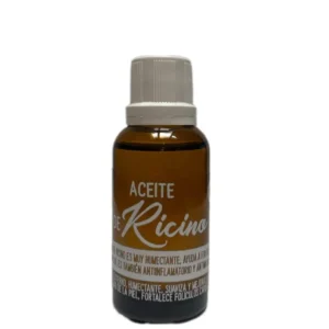 Aceite de Ricino cejas pestañas cabello piel