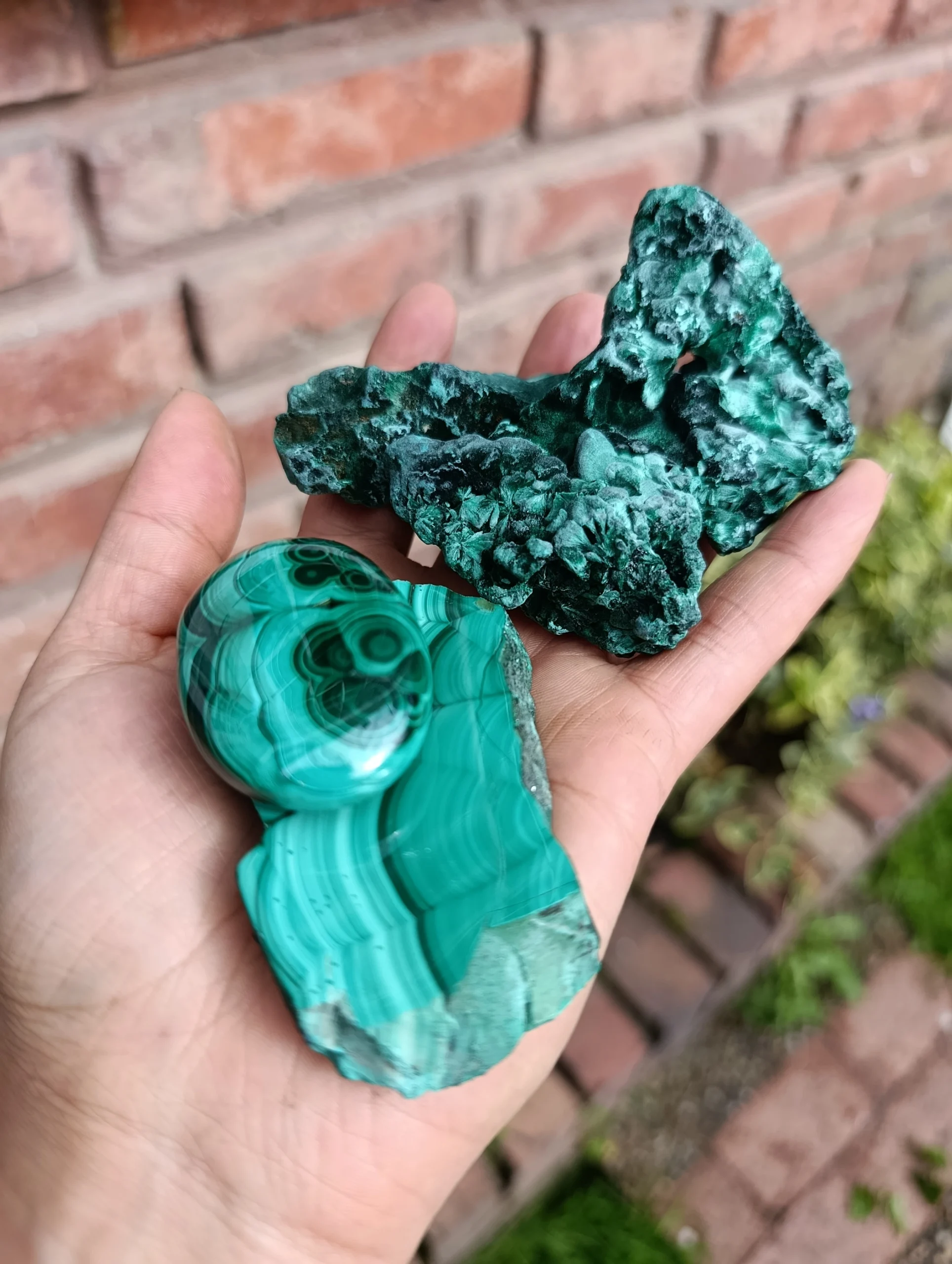 Malaquita Cristales Naturales