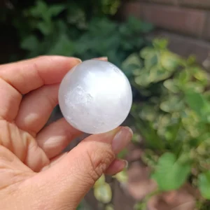 Piedra Natural Selenita Esfera