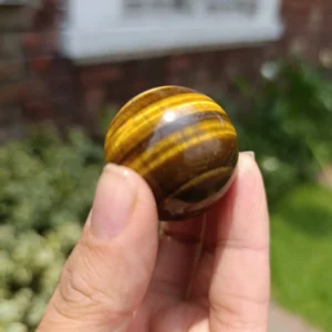 Ojo de Tigre Esfera cristal Natural