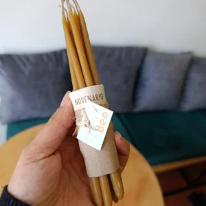 Velitas de Cera de Abeja 100% ecológica NOVENARIO