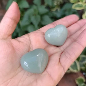 Aventurina Natural pieza única corazón mini